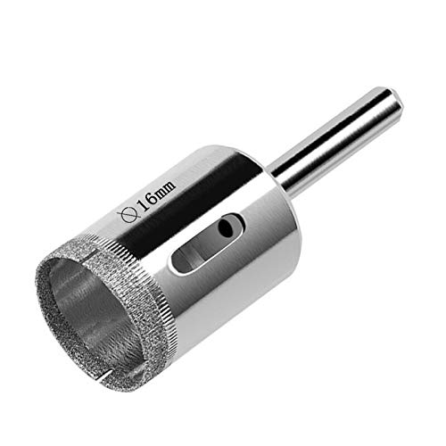 Broca central para cerámica y vidrio color plata miniatura 2
