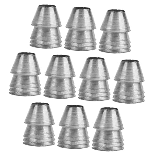 BESPORTBLE Cunei Per Manici Di Martello in Ferro Robusti, Set Da 10 Pezzi, Cunei Rotondi Da 8mm Per Fissaggio e Rinforzo Manici, Accessori Per Installazione Strumenti Manuali