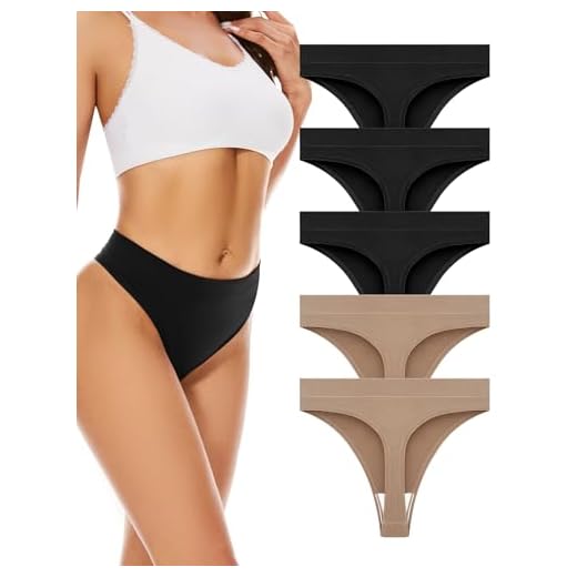 VOENXE Cintura Alta Tangas Mujer Pack,Sin Costuras de Lencería Invisible,Ropa Interior,para Mujeres,Multicolor Femenina con Reductor de Abdomen,Suaves y Elásticos,Paquete de 5