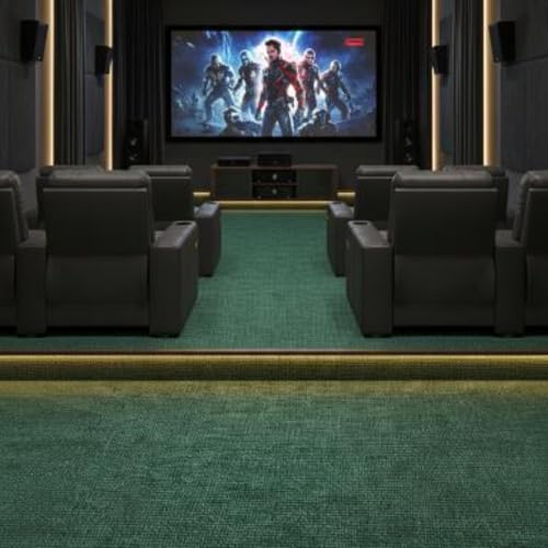 Image of FC Texture-2-Sea-Green Carpet Luxurious Feel Floring for Residential, Commercial Office & Home and Sound Absorbing Durable Easy Clean Low Maintenance for High Traffic Areas