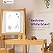 kedudes 11x14 Magnetic Dry Erase White Board - Mini Refrigerator Whiteboard Set - Lightweight Small Personal Memo Boards with 6 Markers - Smooth Surface and Eraser Caps - Fridge and Wall Mountable
