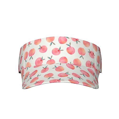 Casquette de protection solaire respirante rose réglable plein air