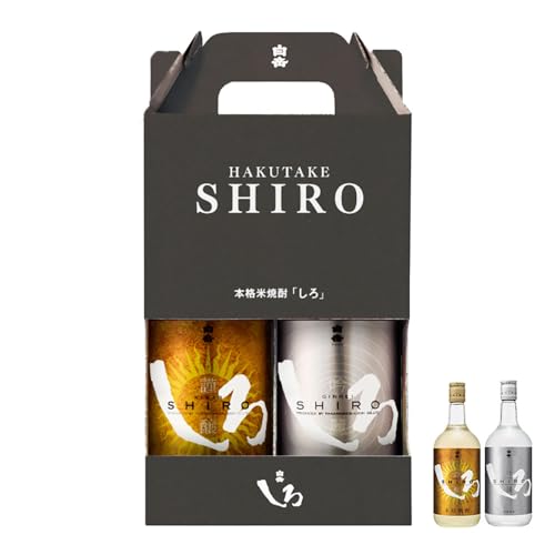 本格 米焼酎 「 金しろ 、 銀しろ 」 25度 720ml×2本 セット / 酒 日本酒 蒸留酒 球磨焼酎
