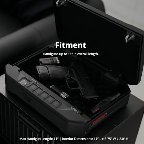 VAULTEK 20 Series Compact Quick Access Biometric Safe, Rugged Construction, Auto-Open, & Anti-Theft Protection (Essential (Biometric) thumbnail 6