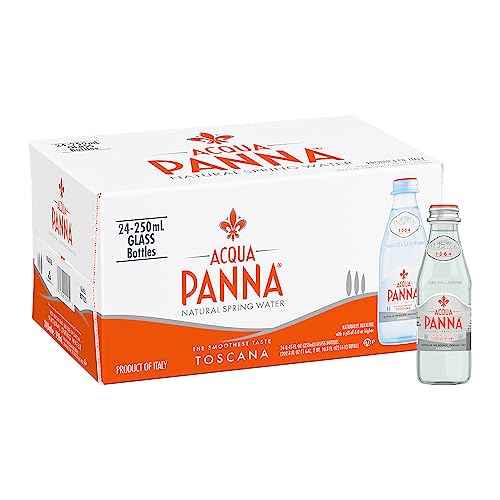 Acqua Panna Natural Spring Water Glass Bottle 24 x 250 ml