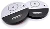 WER Doberman Security Slim Loud 100dB Alarm and Vibration Sensors-Modern & Ultra-Thin Design Compatible with Home, Office, Dorm Room or Even RVs (2-Pack)