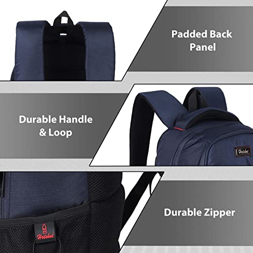 Image of HOTSHOT Laptop Bag|| 30 Liter Laptop Bag ||College Bag|| School Bag||Tution Bag||Office Bag ||Travel Bag || Waterproof Bag ||For Men And Women|| For Boys And Girls ||15.6 Inch Laptop Backpacks, Blue