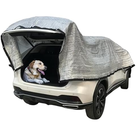 Car Camping Cover Aluminet Sun Shade for Car 75% Heat Reflective Cloth Pet Shade Garden Cover 10'x13' Cover