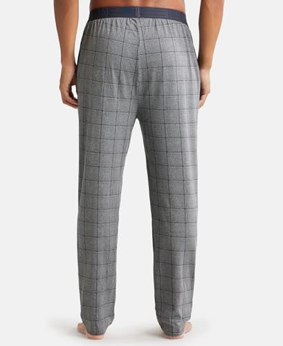 Image of Jockey IM03 Men Tencel Micro Modal Cotton Elastane Stretch Regular Fit Pyjama with Side Pockets (Colors & Prints May Vary)