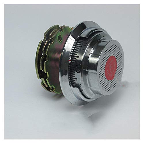 Altmodisches mechanisches Türschloss mit Passwortbox, dreiteiliger runder Plattenspieler mit Passwort, Safe-Lock-Kern, Skala 100-Nummer 3