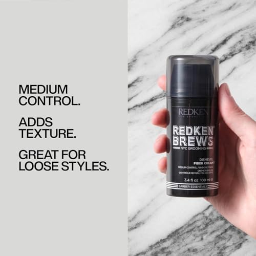 Image of Redken Brews Fiber Cream For Men - Medium Hold