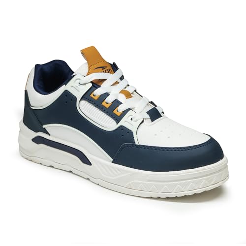 Image of ASIAN Nexus-02 Men's Casual Sneakers | Trendy Lace-Up Design | Lightweight Comfort, Premium Finish & Anti-Slip Sole for Daily Use