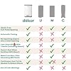 Diaper Dekor Plus Hands-Free Diaper Pail | Largest & Easiest to Use | Just StepDropDone | Doesnt Absorb Odors | Quick Bag Change | Great for Cloth Diapers | 70% Recycled Materials | EKO Gray