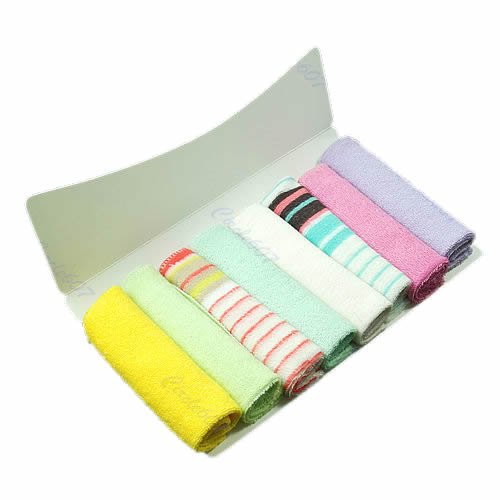 8Pcs New Soft Baby Newborn Children Bath Towels Washcloth