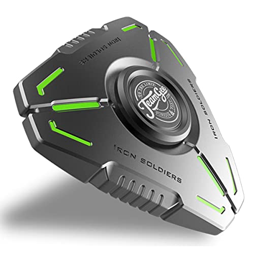Teamgee Fidget Spinners, Metal Fidget Spinners Luminous Silent Bearing Precision, Stress Anxiety ADHD Relief Fidgets Toy, Fidget Spinner Gifts for Christmas