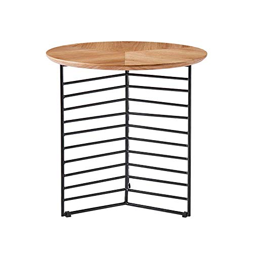 Home&Selected Furniture/Round Iron Art Coffee Table Living Room Corner