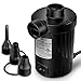 OutdoorMaster Electric Air Pump - Portable OP420 0.64 PSI for Air Mattress & Inflatables, Raft, Pool, Bed, Toy, Yoga Ball, Quick-Fill Inflation & Deflation AC Pump with 3 Nozzles - 110-120 Volt