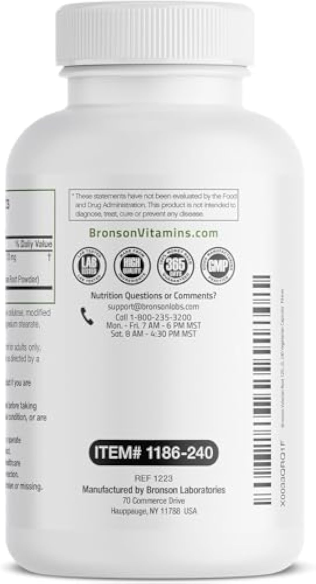 Valerian Root Capsules, 240 Count