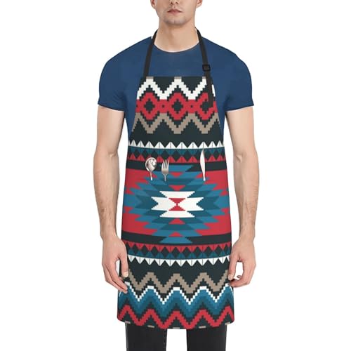 Hysing YIFAN040115-MI0205 Tribal Ethnic Cooking Apron thumb #8