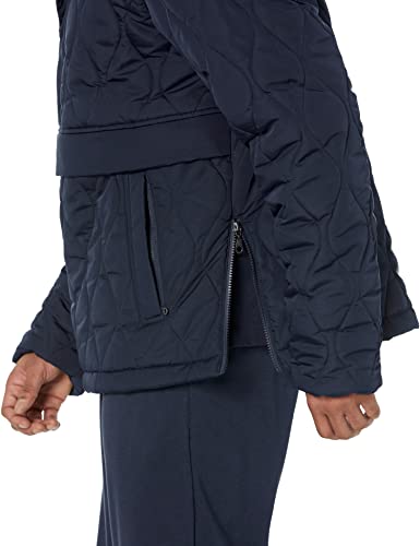 Image of Amazon Essentials Mens Anorak Hooded Quarter-Zip Puffer Coat