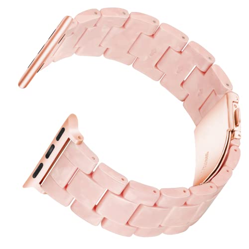 Image of Light House Apple Watch Bands-Fashion Lightweight Resin iWatch Bands for Women Men 38mm /40mm /41mm /42mm(Series 11 10), 49mm /46mm /45mm /44mm /42mm(S 3 2 1), Compatible with Apple Watch Series 11 SE 10 9 8 7 6 5 4 3 Ultra