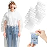 [Mokasali] ポンチョ 使い捨て 6枚入り 携帯用 コンパクト レインポンチョ レインカバー レインコート 透明 軽量 緊急用 防災 旅行用 アウトドア マラソン 登山 通学 通勤 男女兼用