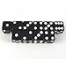 Black with White pips 16mm (5/8in) D6 Dice (10) Koplow Games