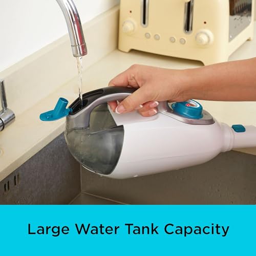 Image of BLACK+DECKER Steam Mop and Portable Steamer, 5-in-1, Corded (HSMC1321)
