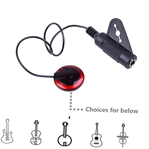 Vaguelly Captador De Violino Acessórios De Guitarra Elétrica Peças De Guitarra Elétrica Captadores D