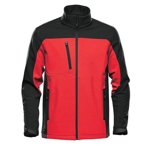 Veste softshell Cascades coupe vent impermeable manteau sport homme