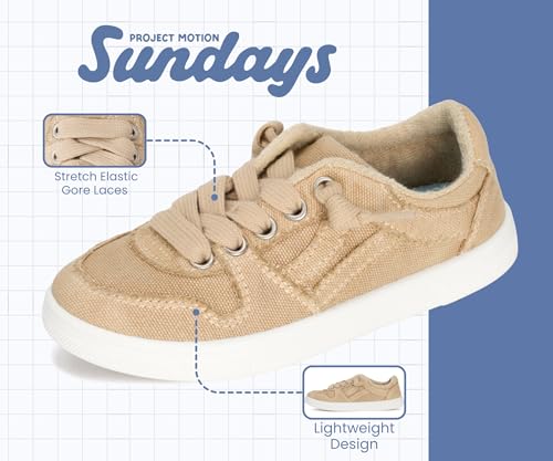 Image of Sundays Girls Sneakers Non-Slip Canvas Girls Shoes Comfort Kids Footwear