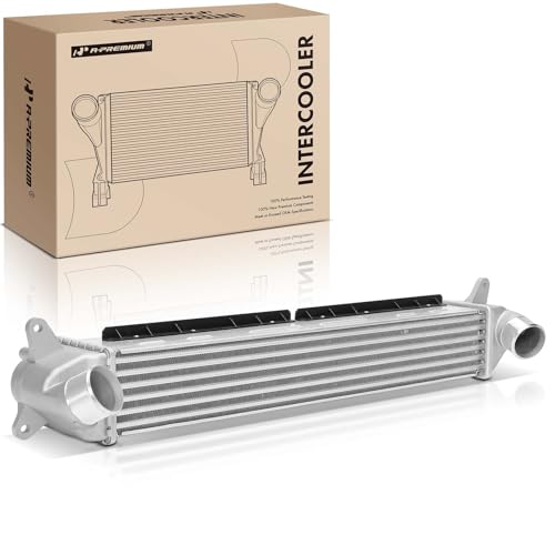 A-Premium Turbo Intercooler Charge Air Cooler Compatible with Hyundai Elantra GT 2018-2020, Veloster 2019-2021 & Kia Soul 2020-2022, Forte 2019-2024, 1.6L 2.0L