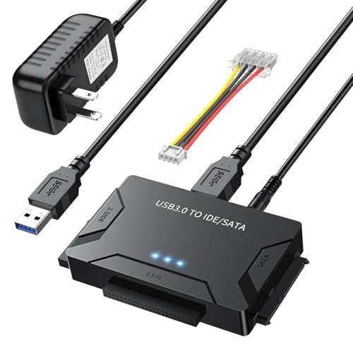 Adaptador Universal USB 3.0 a SATA/IDE para Disco Duro