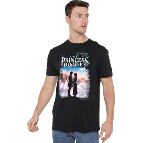 T-shirt Princess Bride coupe mixte confortable coloris noir