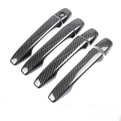 Couvercle poignée porte carbone Peugeot 207 308 anti usure extérieure