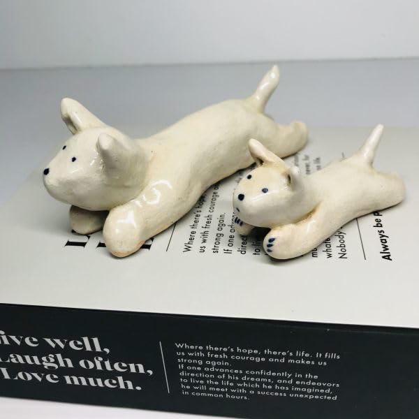 Amazon.co.jp: D陶器犬 箸置き 置物 インテリア雑貨 ゆるい 動物