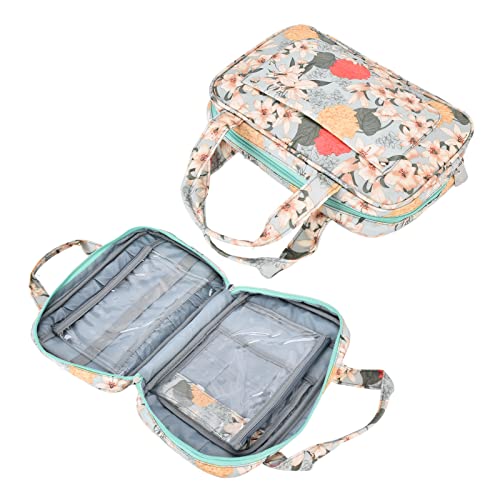 Saco de Armazenamento Conjunto de crochê Vara Agulha Bolsa Camisola Agulhas Pontos Acessórios Bolsa