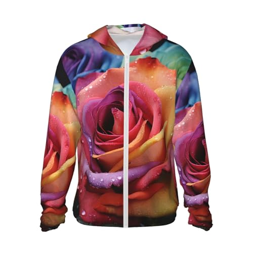 Veste légère homme femme rose rouge avec protection solaire UPF50+