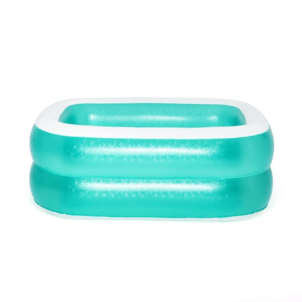 Bestway 54005 Piscina Gonfiabile familiare traslucido 200x146x48 cm- Verde