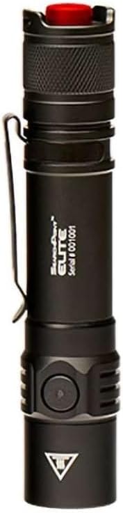 Maxxeon MXN04000 - SearchPoint Rechargeable 1000 Lumen Flashlight, 4 Hrs, IPX8, 6' Drop Test, Black