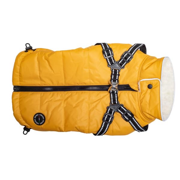 Chiara Jacket with Harness, Yellow, XXL - Image 2