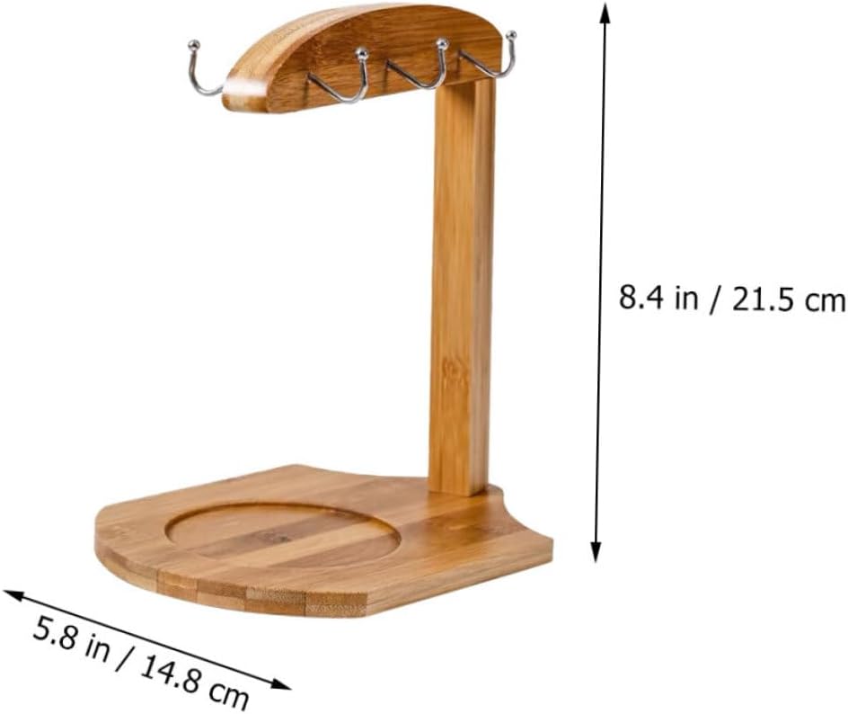 Mobestech Cup Holder Tree Stand for Mugs Kitchen Counter Organizer Bar Accessories Tea Cup Holder Space-Saving Storage Rack for Home