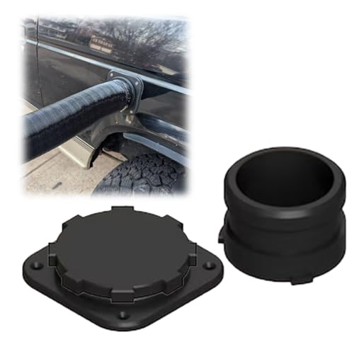 Diesel Heater Wall Port for Lightweight Installation - for Campers Trailers Workshop Walls 3 & 3.5 Duct Compatible Durable and Easy-to-Install Exhaust Port (3.5)