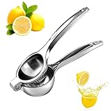 Exprimidor Manual de Limón de aleación de zinc, Exprimidor de cítricos, Prensa de Mano Zumos, Jugos, Para Frutas, Cítricos, Limones, Naranjas