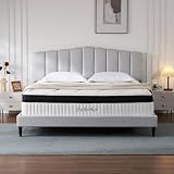 Suiforlun Queen Mattress, 14 Inch Hybrid Mattress Queen, Gel...