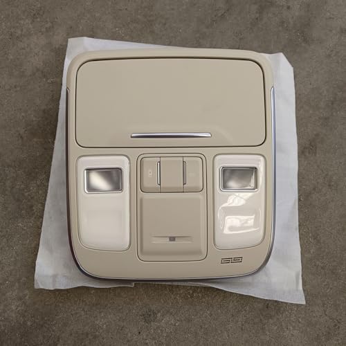 Car Reading Lamp Sunroof Switch for Geely Boyue 2016-2020,Car Interior Overhead Console Dome Light Reading Lamp,C-Medium Gray no Button in The Middle