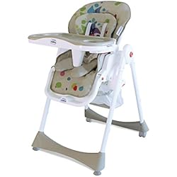 Trona Asalvo Elegant Asalvo Elegant - Trona 3 en 1 plegable para bebés, diseño molinillo, color beige