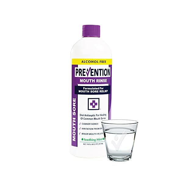 Prevention Mouth Sore Mouthwash Alcohol Free Canker Sore Treatment