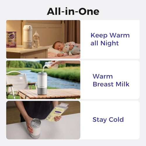 Portable Bottle Warmer for Travel, Breastmilk & Water, 3X Faster - Image 4