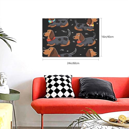 Toile murale moderne de qualité supérieure tableau encadré chic 40x61cm - 4
